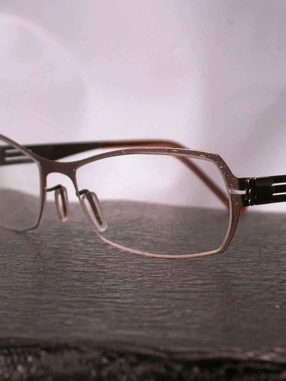 IC! Berlin Alpenrose Silver Modern Light Weight Eyeglasses Made in Germany